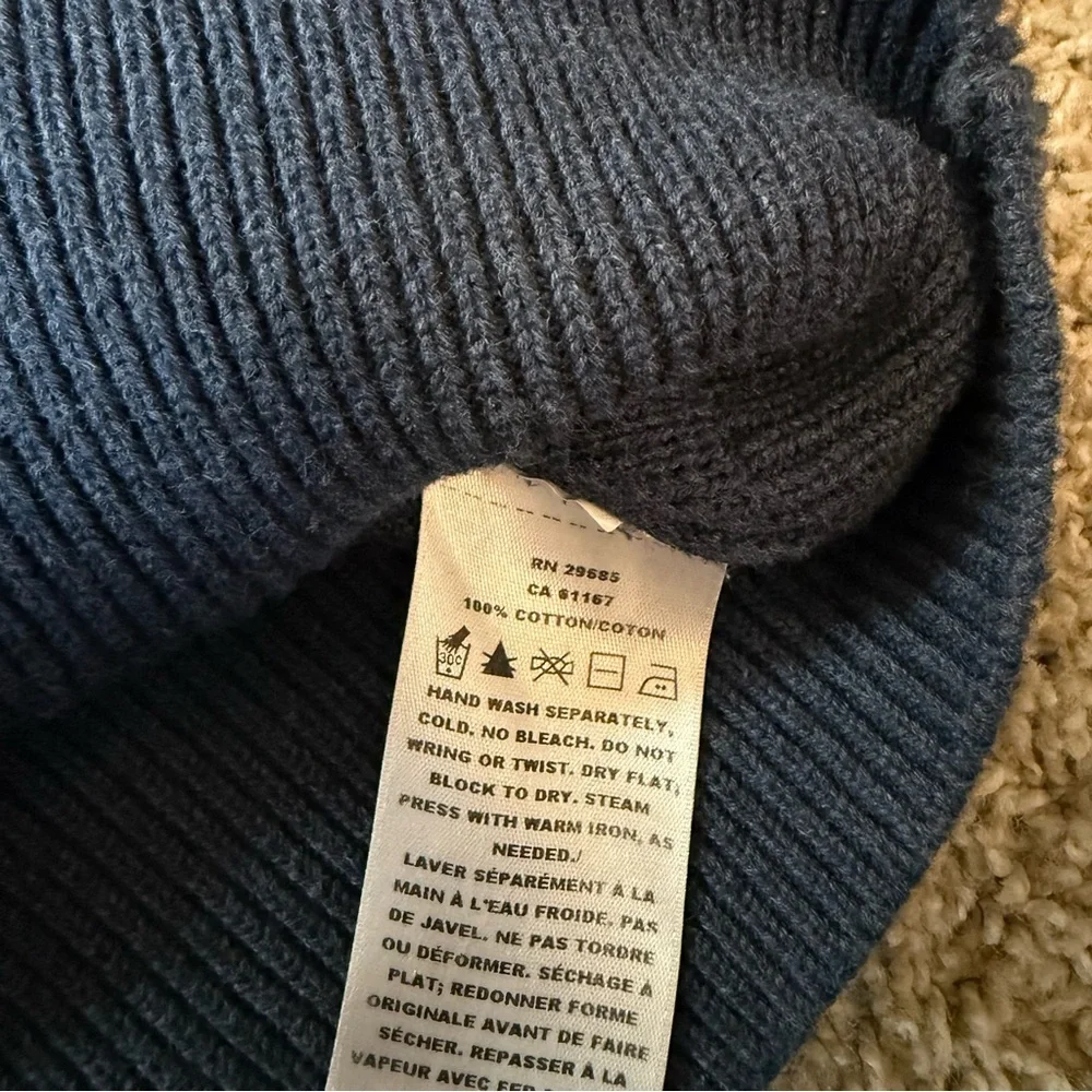 Navy Pendleton Sweater - Picture 3 of 3